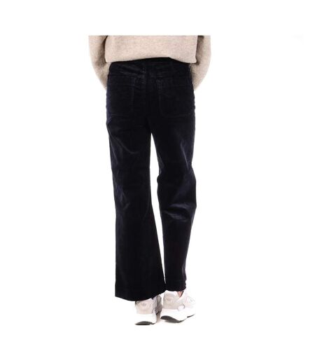 Pantalon en velours marine femme oraije victorine