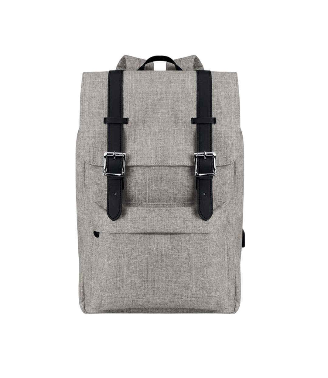 Riga polyester backpack one size grey MidOcean-1