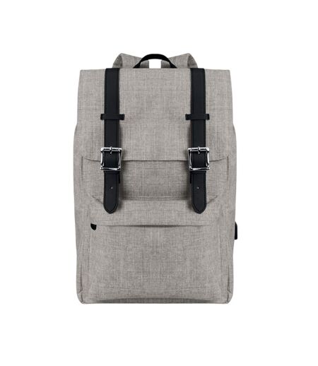 Riga polyester backpack one size grey MidOcean