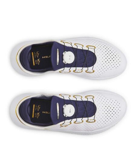 Mens Slipspeed Trainers White Gold Under Armour