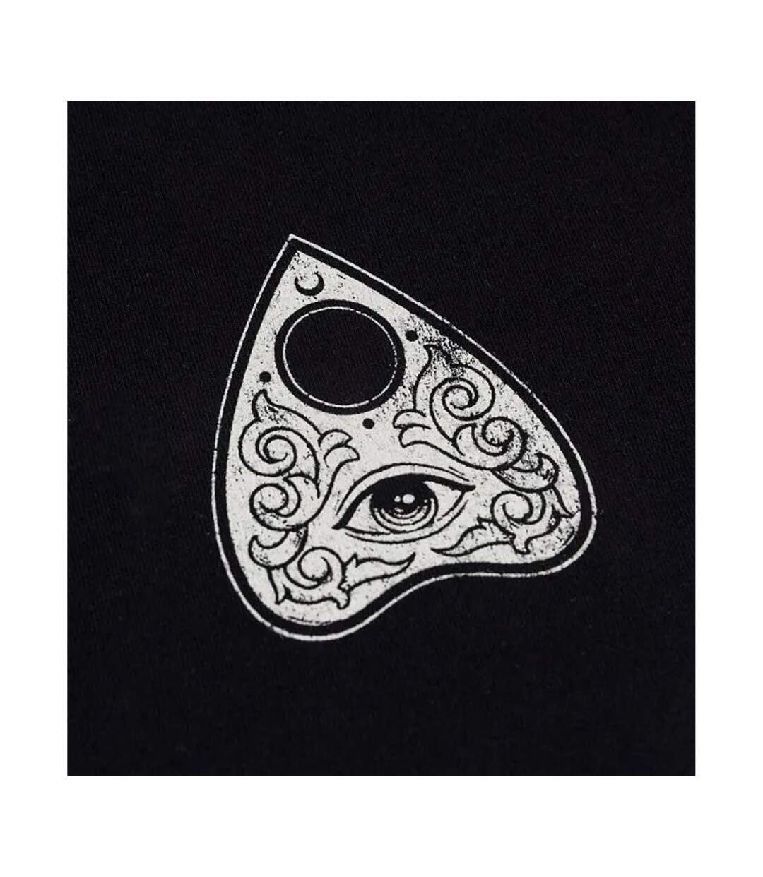 Unisex Adult Spirit Board Back Print T-shirt Black Truffle Shuffle-4