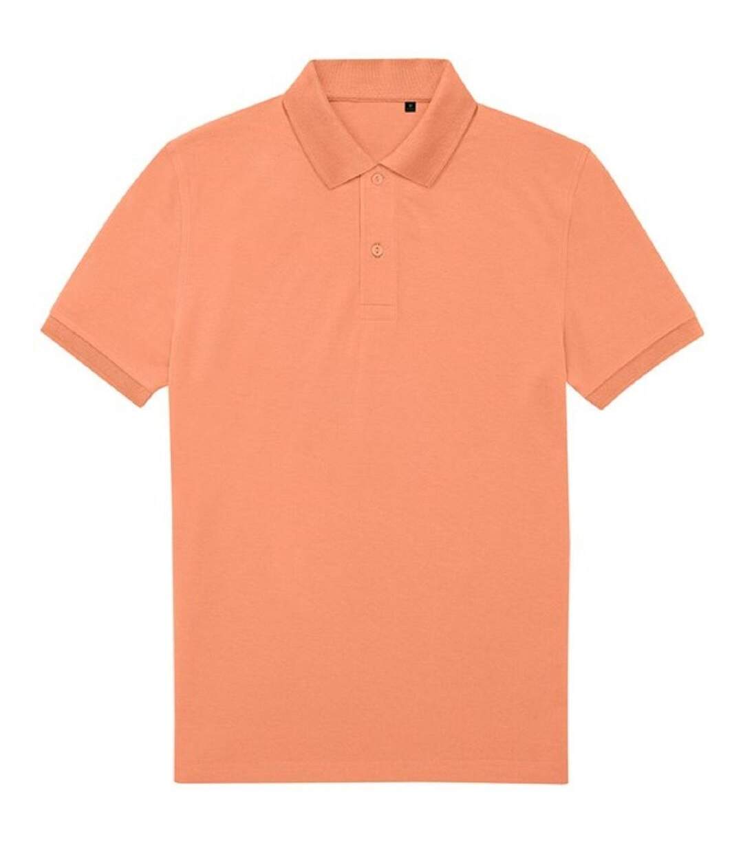 Polo manches courtes - Homme - PU428 - orange melon-1