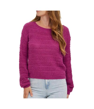 Pull Fushia Femme Vero Moda Dollar - L