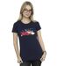 Disney - T-shirt BIG HERO BAYMAX HIRO BRIDGE - Femme (Bleu marine) - UTBI13178-2