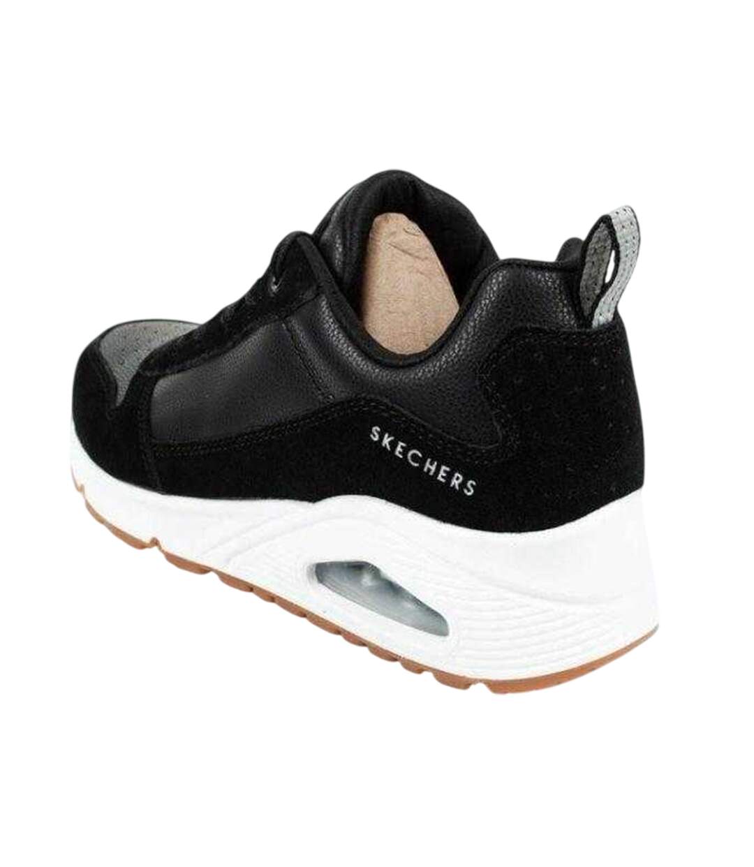 Baskets Femme Noir Skechers-2