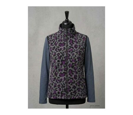 Gilet Polaire Femme Sans Manches Réversible AH1112B (Mayflower)
