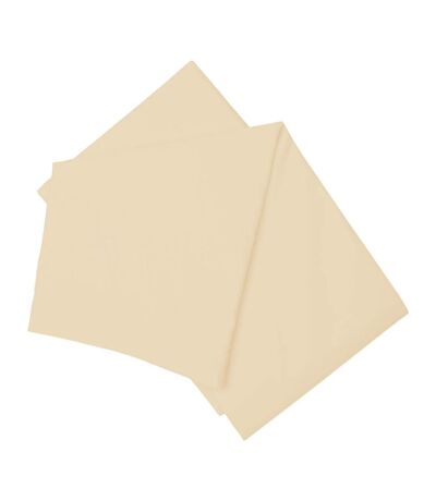 Belledorm Easycare Percale Flat Sheet (Cream) - UTBM170