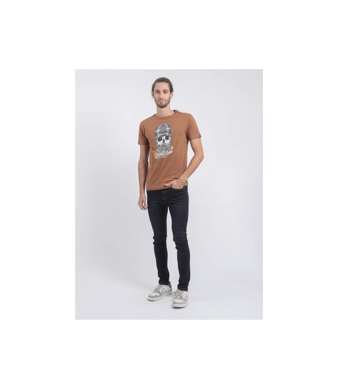 T-shirt col rond pur coton JUMAX