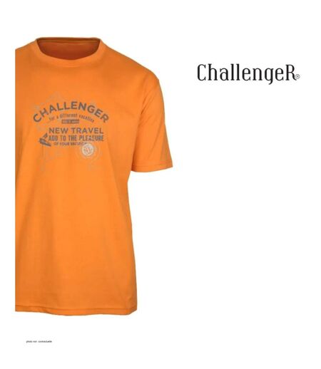 CHALLENGER STEFANO — Tee-shirt manches courtes en coton jersey pour un confort dynamique au quotidien