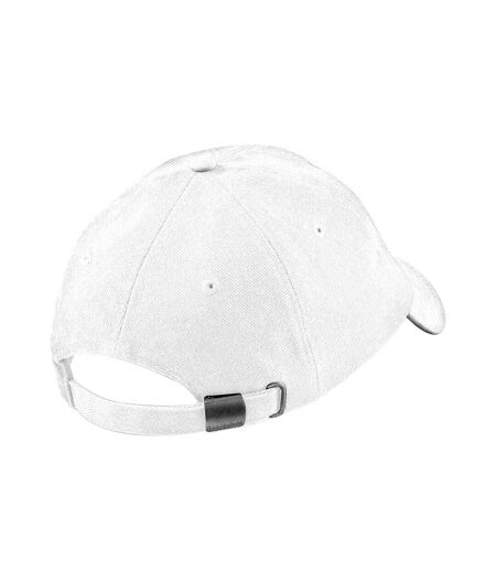 Lot de 2  casquettes de baseball adulte blanc Beechfield