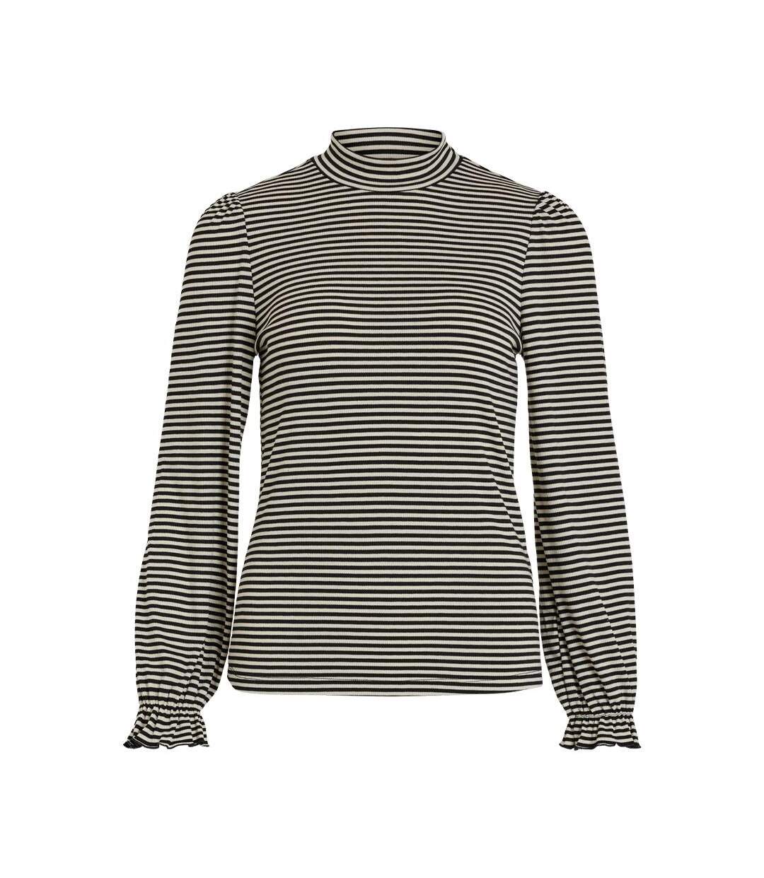 Pull noir/blanc femme vila visabia - l-1