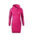 Robe À Capuche Snap Femme Rose Malfini-1