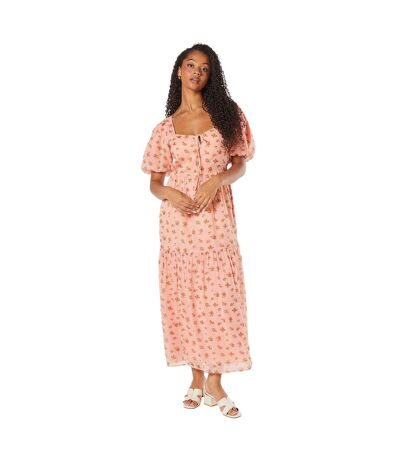 Robe mi-longue femme rose Dorothy Perkins