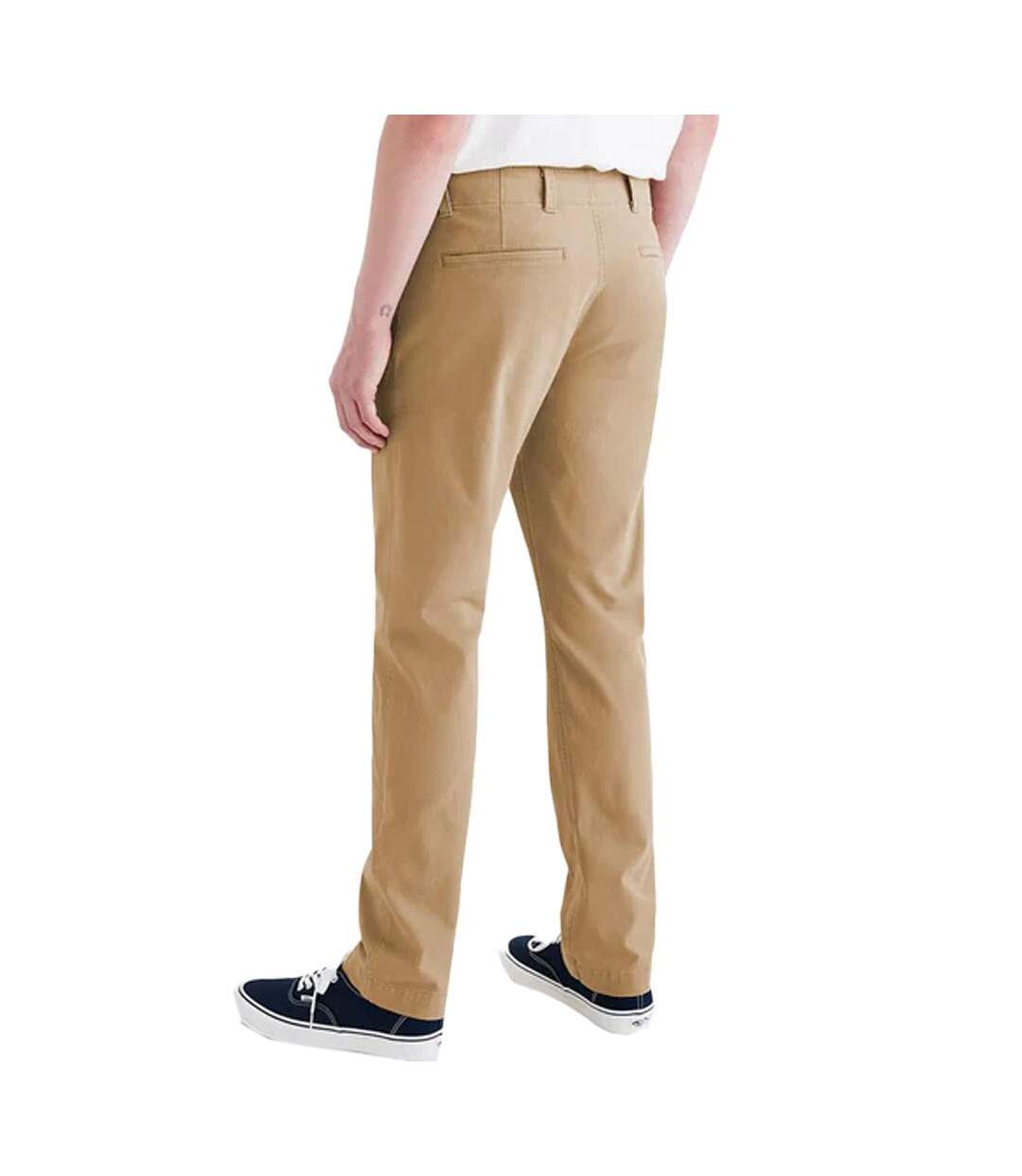 Pantalon Slim Marron Clair Homme Dockers Cali Khaki - W28-L32-2