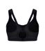 Womens/ladies High Impact Sports Bra Black Champion-3