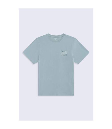 Mens Jacob Bude T-shirt Blue Animal