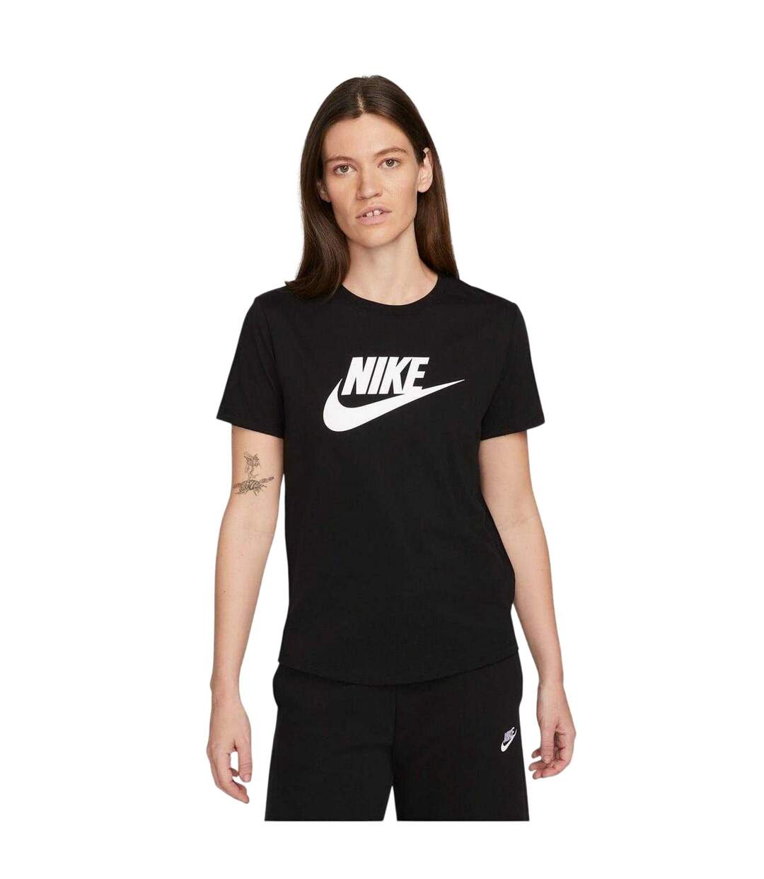 T-shirt Motif/style Swoosh Futura Femme Noir Nike-2