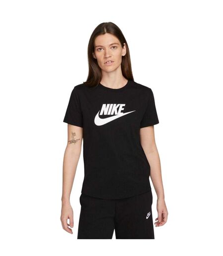 T-shirt Motif/style Swoosh Futura Femme Noir Nike