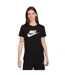T-shirt Motif/style Swoosh Futura Femme Noir Nike-2