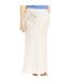 Jupe Longue Ex Store Femme Crème K Collection-1