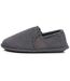 Isotoner Chaussons Charentaises homme velours doux, sans-gêne, maintien le pied-3
