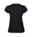 Gildan Womens/Ladies Soft Style V Neck T-Shirt (Black) - UTPC6324