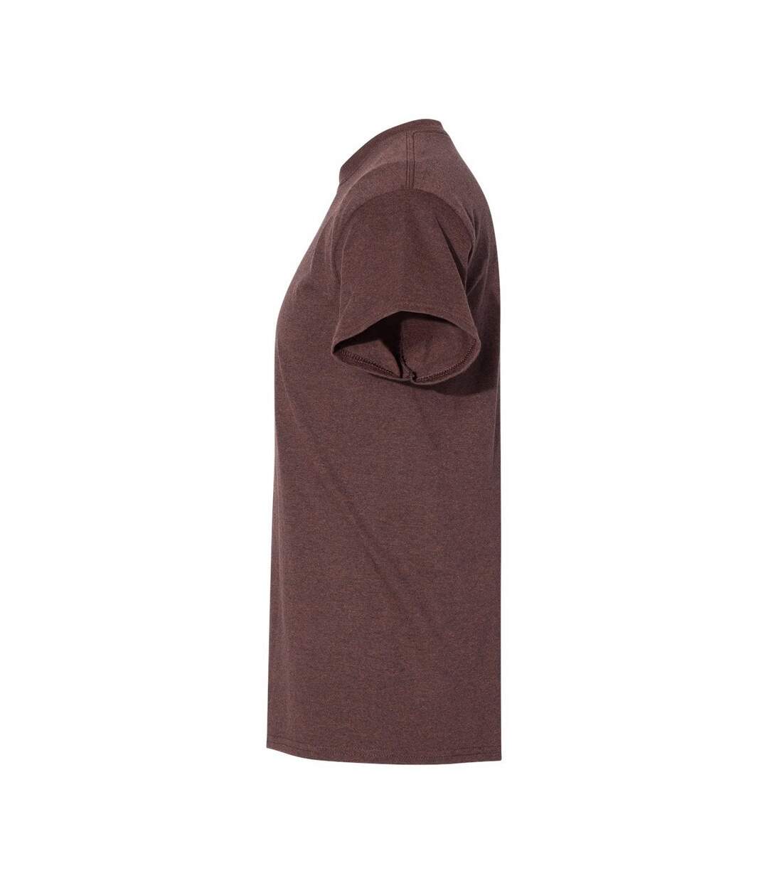 Mens Heavy Cotton T-shirt Russet Gildan-3
