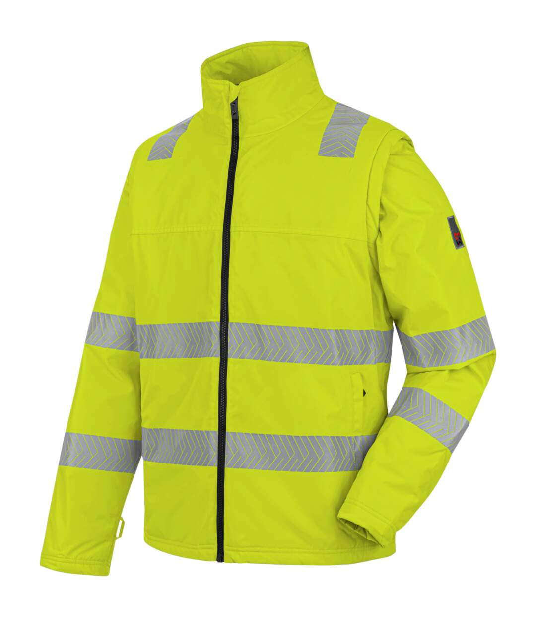 Parka de travail haute-visibilité jaune fluo 4 en 1 Würth MODYF