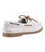 Chaussures Bateau Authentic Femme Blanc Marron Pâle Sperry-2