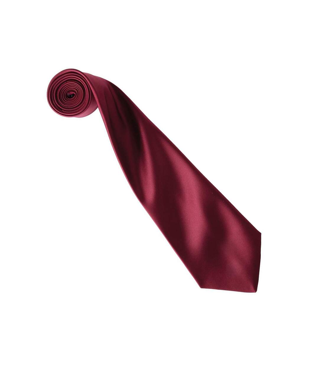 Cravate Colours Collection Taille Unique Bordeaux Premier-2
