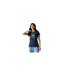 Womens/ladies Fingal Slogan Cat T-shirt Navy Blue Regatta-1