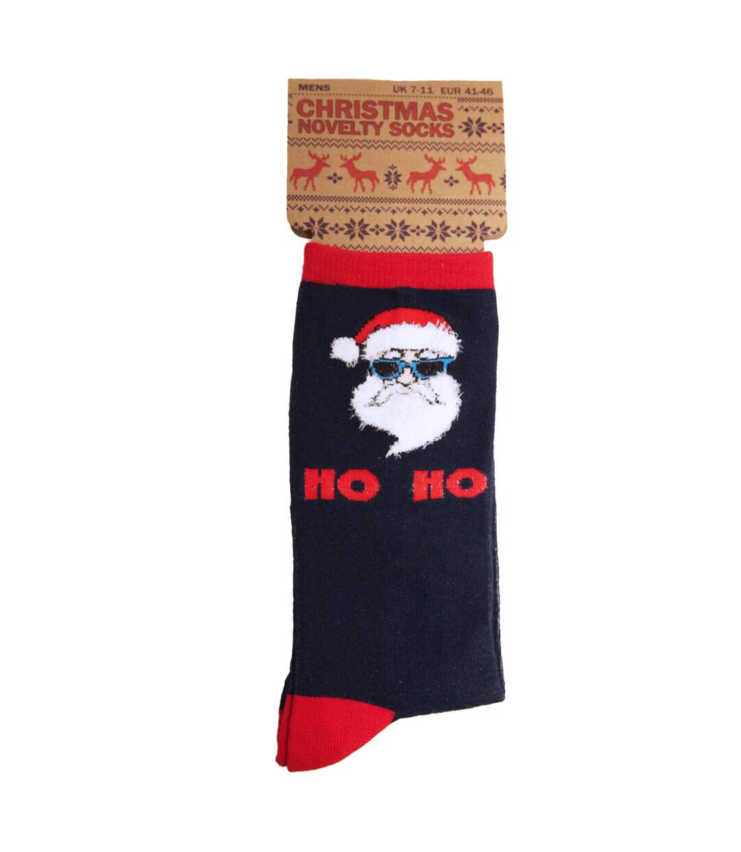 Chaussettes de noël homme père noël RJM