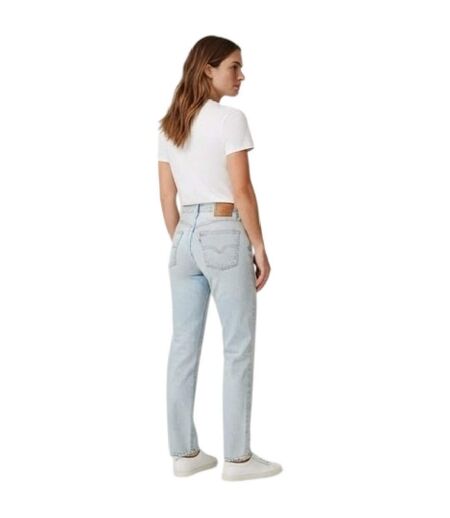Womens/ladies 511 Cotton Slim Jeans Blue Light Sky Levis