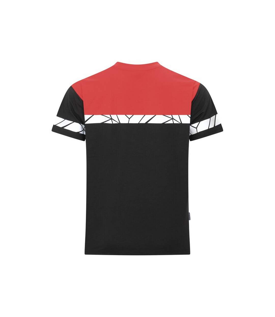 Mens Progression High-vis T-shirt Black Red Projob-2