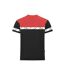 Mens Progression High-vis T-shirt Black Red Projob-2