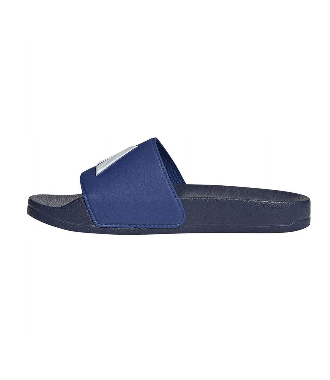 Tongs Motif/style Logo Adilette Shower Enfant Bleu Marine Adidas-2