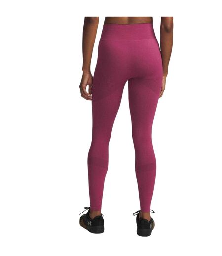 Legging Motif/style Sans Coutures Vanish Femme Rose Under Armour