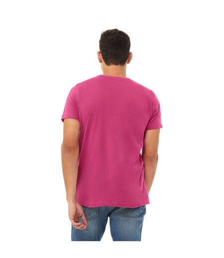 Unisex Adult Jersey Crew Neck T-shirt Berry Bella + Canvas