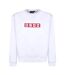 Unisex Adult Block Logo Sweatshirt White DSquared2-1