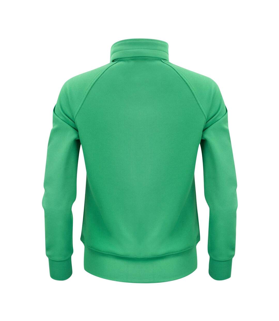 Womens/ladies Jog Sweat Jacket Fresh Green Printer-2
