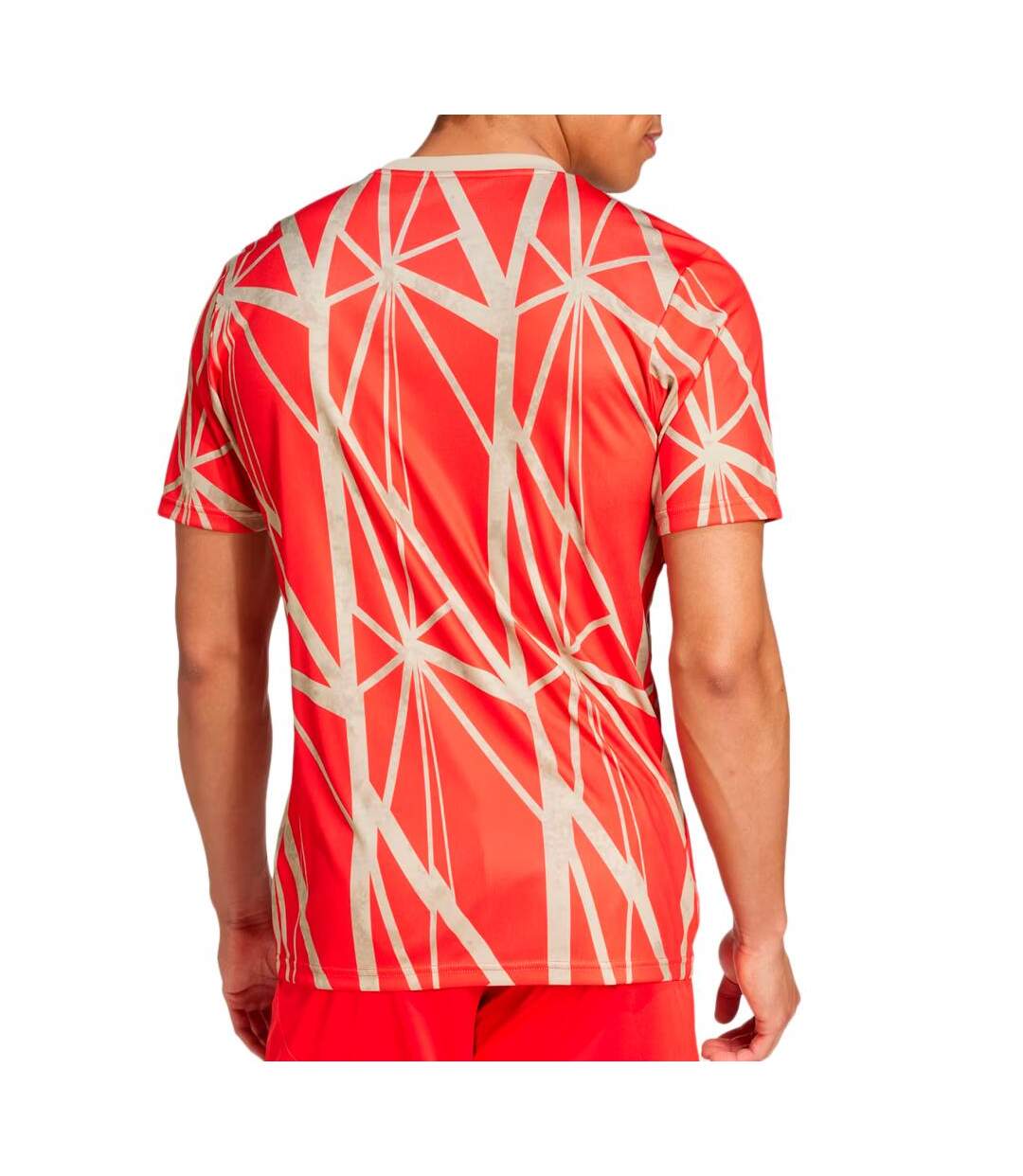 Bayern munich maillot prématch rouge homme adidas 24/25-2