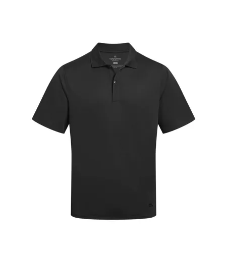 Mens Basecamp Wicking Polo Shirt Black Craghoppers Expert
