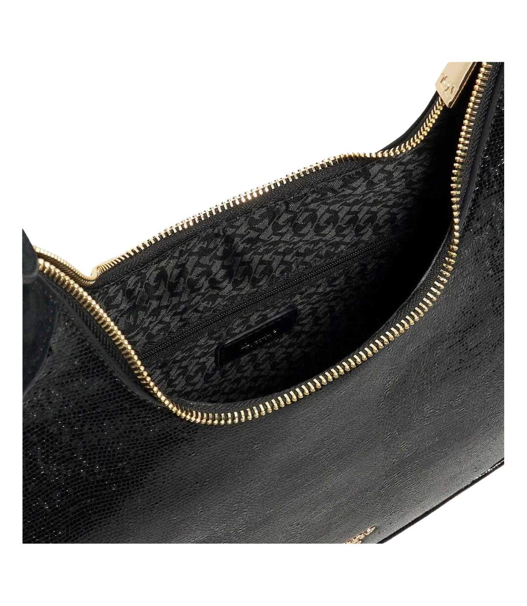 Sac Hobo Motif/style Détail Doré Dedicated Taille Unique Noir Dune London-3