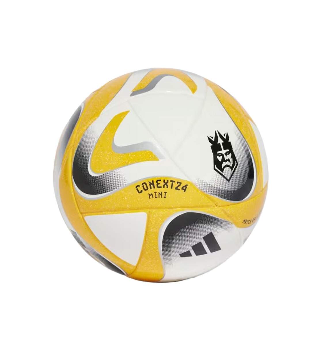 Ballon blanc/jaune/gris adidas je3193 - taille unique-1