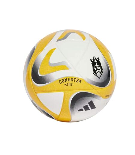 Ballon blanc/jaune/gris adidas je3193 - taille unique