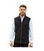 Veste Sans Manches Artisan Homme Noir Marron Premier-1