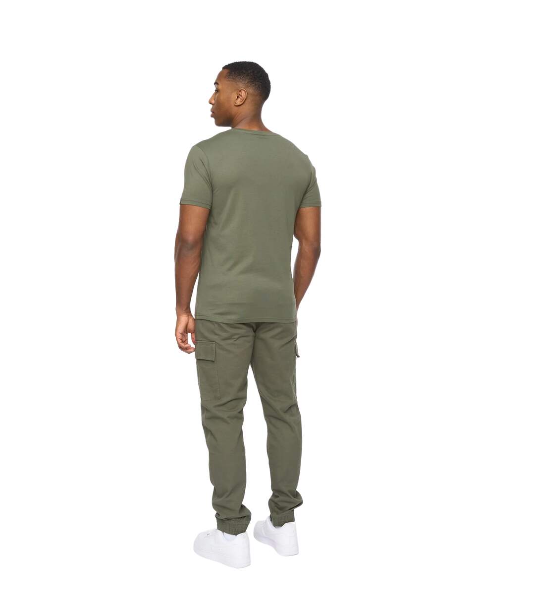Mens utilate t-shirt thyme Crosshatch-2