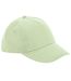 Casquette De Baseball Vert Clair Beechfield-1