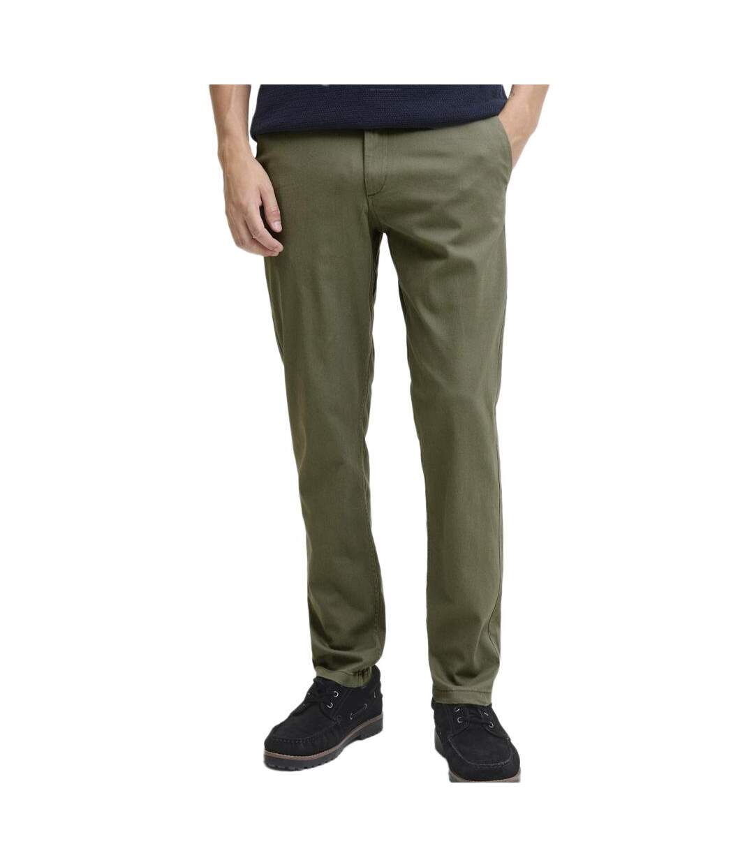 Chino kaki vert homme jack & jones marco 12234107-1