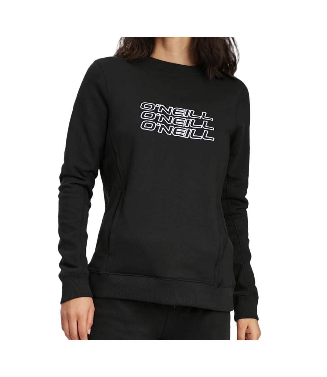 Sweat Noir Femme O'Neill Stack Crew - S-1